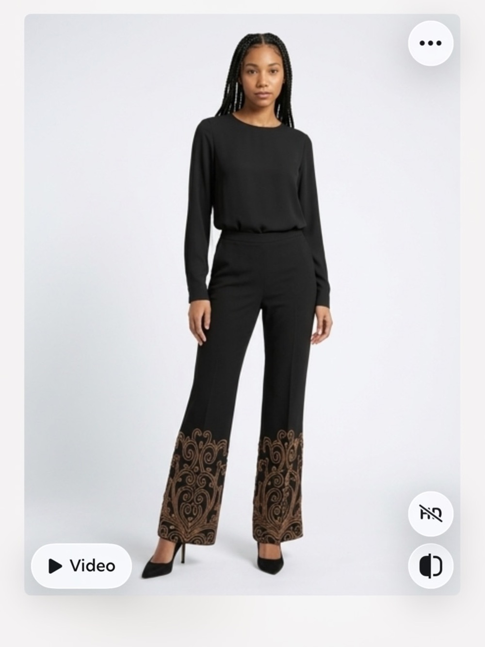 RARE find cache hand beaded pants